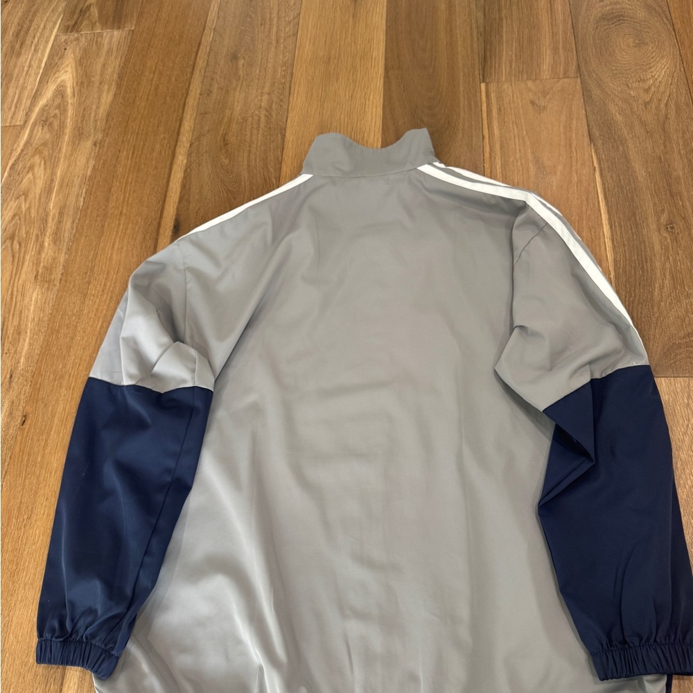 Men’s Balenciaga Colorblock Logo Windbreaker Jacket - Picture 8 of 11
